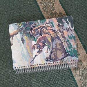 🌿SPIRAL CAMO NOTEBOOK